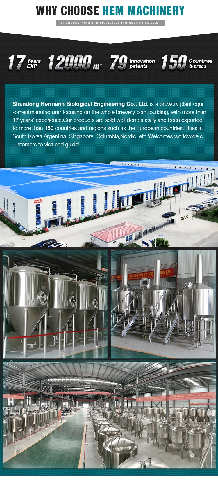 100L 200L 300L 500L 700L 1000L Steel Brewing Micro Craft Beer Brewery Equipment