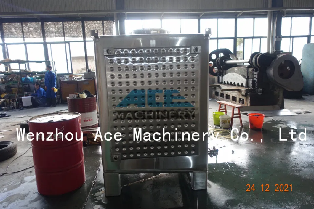 Jacketed Wine Fermenter Stainless Steel Tank Factory Customized Fruit Winery Equipment