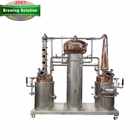 Joston Distillation Ttowers Wine Brandy Steam Distilling Column Equipment
