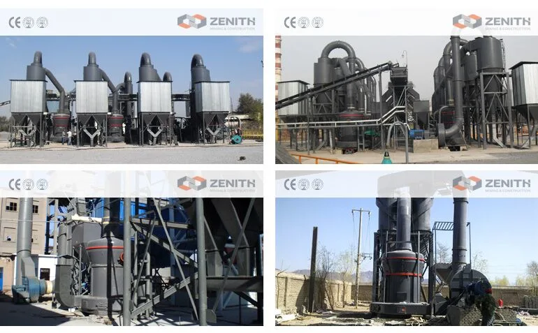 Zenith High Quality Grinding Mill System for Limestone