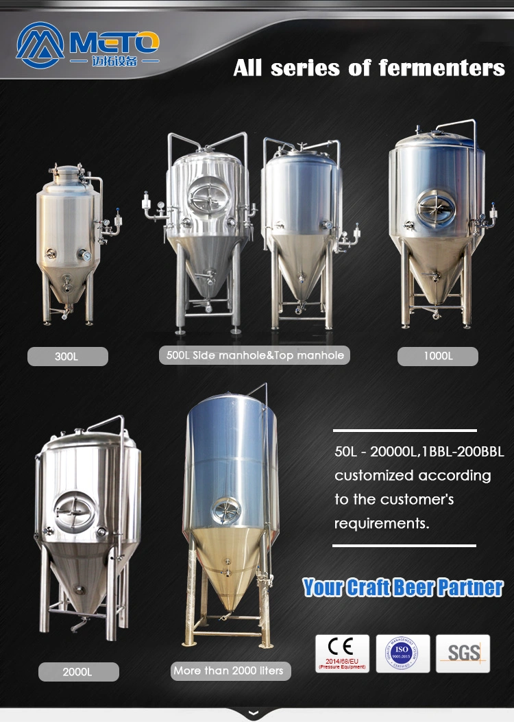 Kombucha Brewing 1000L 3000L 5000L Stainless Steel Kombucha Fermentation Equipment