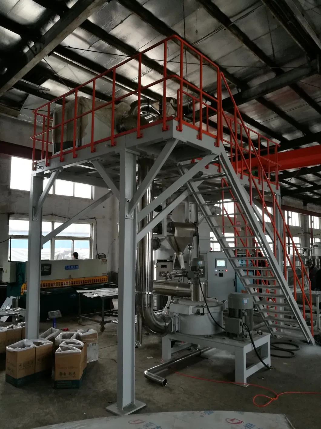 Mill Grinding System for Powder Coating Manufacturing