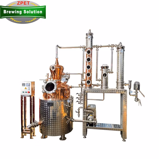 Joston Distillation Ttowers Wine Brandy Steam Distilling Column Equipment