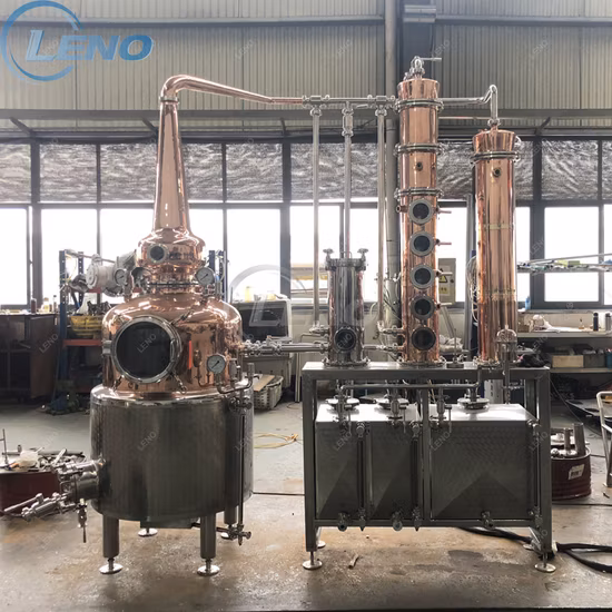 Macchina per la distillazione del brandy Distilleria per attrezzature per l'alambicco al chiaro di luna